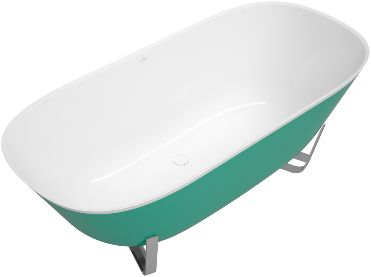 Villeroy & Boch Badewanne Antheus freistehend, Colour on Demand 1750x800mm weiß alpin, Q175ANH7F4BCV Q175ANH7F4BCV01