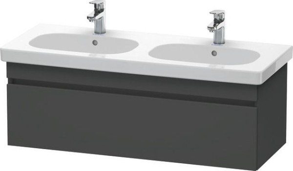 Duravit DuraStyle Waschtischunterbau wandhängend Graphit Matt 1150x453x398 mm - DS638604949