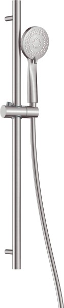 Neuesbad Serie 200 Duschset, 3-Funktionen, Edelstahl gebürstet