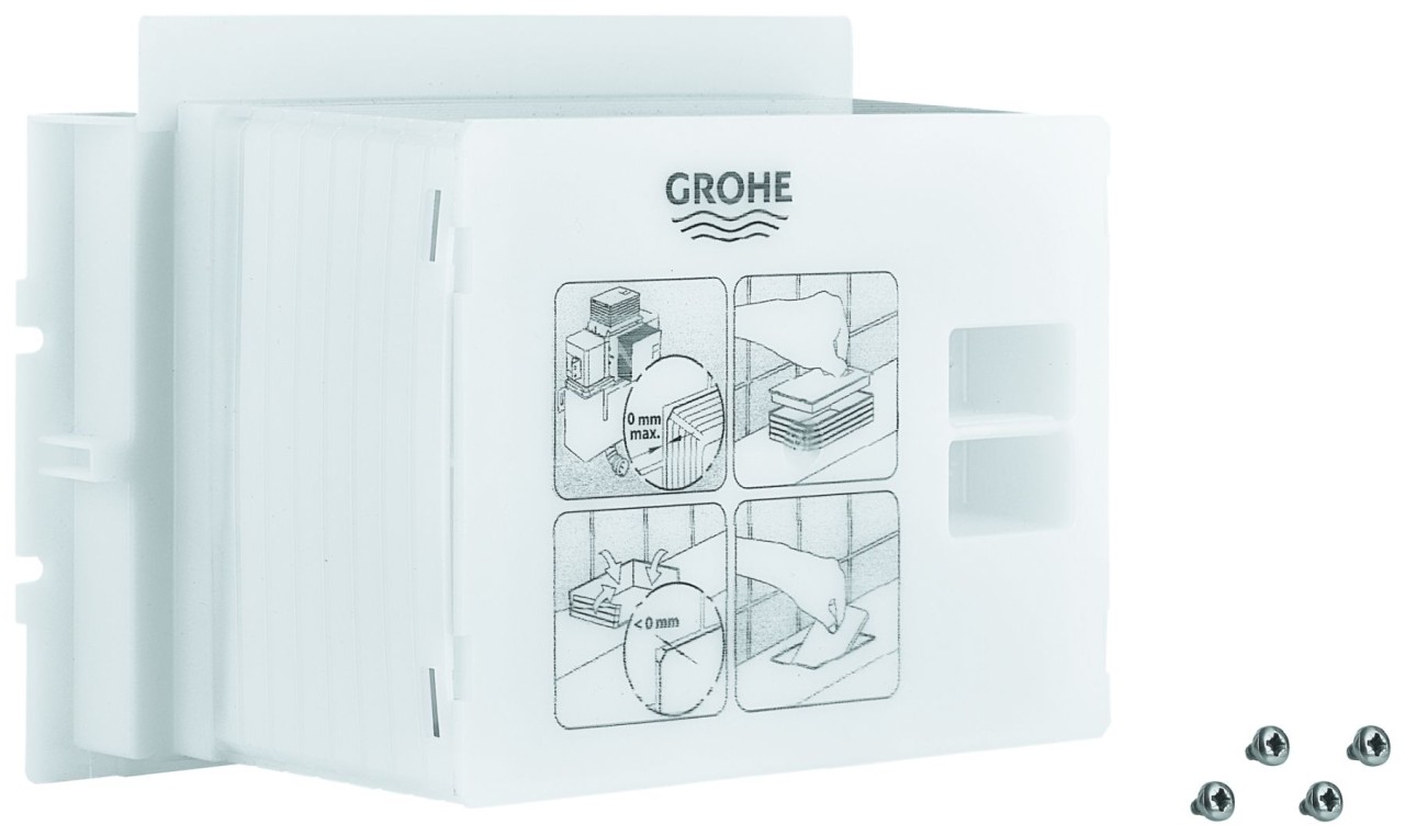 Grohe Revisionsschacht 40950 für kleine Abdeckpl. für Rapid SL/Uniset 0,82/1m BH, 40950000 40950000