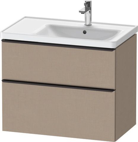 Duravit D-Neo Waschtischunterbau wandhängend Leinen Matt 784x452x625 mm - DE43580BD750000