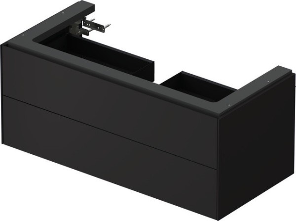 Duravit White Tulip Waschtischunterbau wandhängend Graphit Seidenmatt 984x458x410 mm - WT434205858