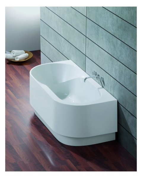 Hoesch Whirlwanne Spectra Vorwand 1700x800 mit angeformter Schürze