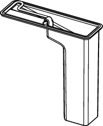 Tece drainprofile Geruchsverschluss für Ablauf "senkrecht", 675018