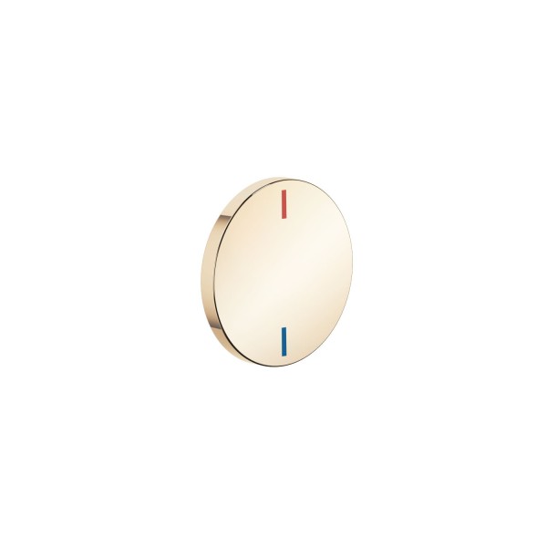 Dornbracht Griffeinsatz rot & blau CYO 11189811 Messing (23kt Gold)