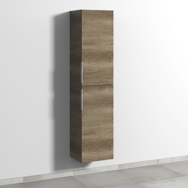 Sanipa 3way Hochschrank mit 2 Türen, Eiche-Nebraska