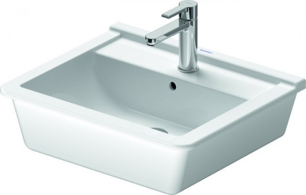 Duravit Starck 3 Einbauwaschtisch Weiß Hochglanz 560 mm - 03025600001