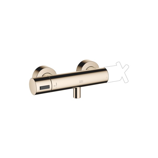 Dornbracht Brause-Thermostat für Wandmonatge SERIENNEUTRAL 34443979 Champagne (22kt Gold)