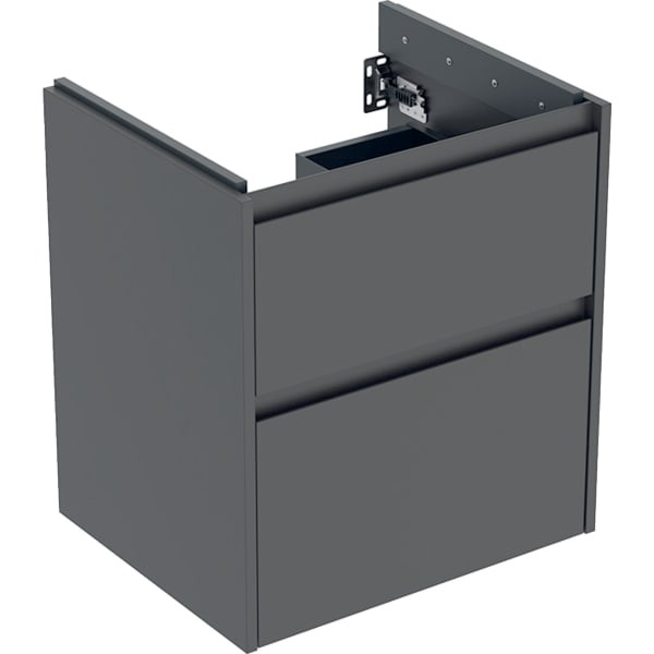 Geberit Renova Plan Unterschrank für Waschtisch, mit zwei Schubladen: 54.6x60.6x44.6cm, 504026JK1