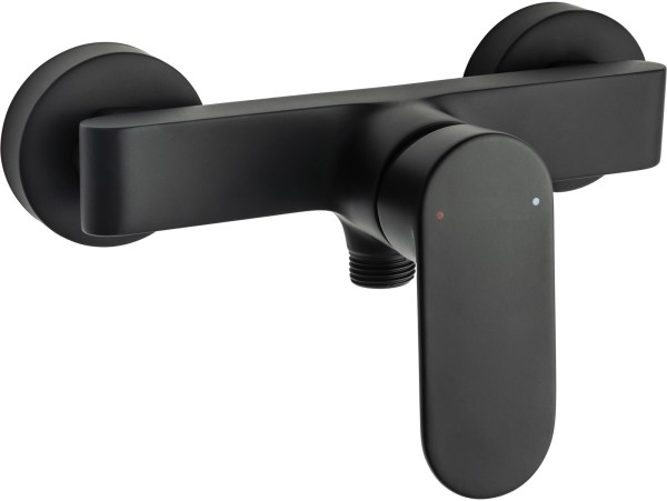 Neuesbad Serie 100 Brausearmatur, ohne Brauseset, Oberfläche: schwarz matt