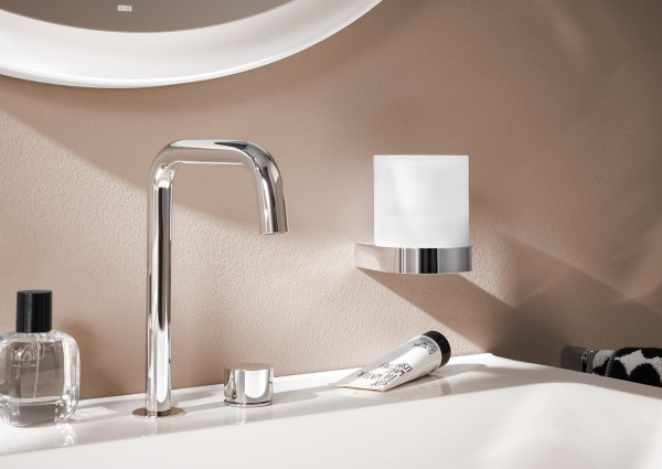 emco flow Sensorseifenspender Glas satiniert, chrom, 272100102