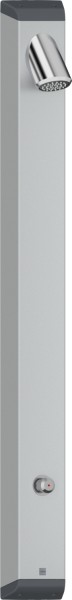 Hansa Duschpaneel HANSAPUBLIC 9600, 1-strahlig DN15 Aluminium/verchromt, 96001000