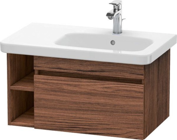 Duravit DuraStyle Waschtischunterbau wandhängend Nussbaum dunkel Matt 730x448x398 mm - DS639302121
