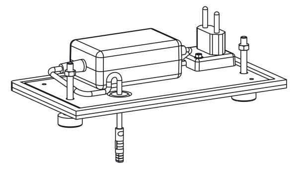 Mepa Sanicontrol WC-Spülautom., 1050 Air-WC Ersatzelektronik, 718027