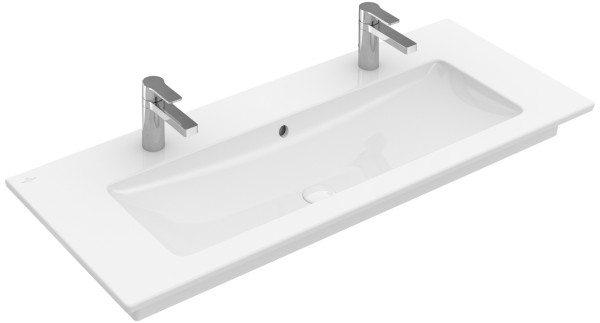 Villeroy & Boch Schrankwaschtisch Venticello, 4104CKR1, B:1200, T:500mm, Weiß Alpin CeramicPlus