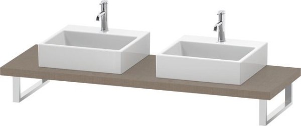 Duravit L-Cube Konsole Leinen Matt 800x550x45 mm - LC103C07575