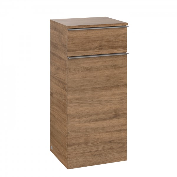 Villeroy & Boch Venticello Seitenschrank, 1 Tür, 1 Schublade, 404 x 866 x 347 mm, Kansas Oak / Kansa
