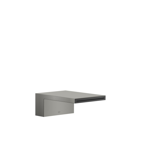 Dornbracht Wannen-Schwallauslauf ohne Umstellung MEM 13630740 Dark Platinum gebürstet