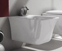 ArtCeram Cow Wand-Bidet, ArtCeram Cow Wand-Bidet, B: 380, T: 520 mm, weiss glänzend