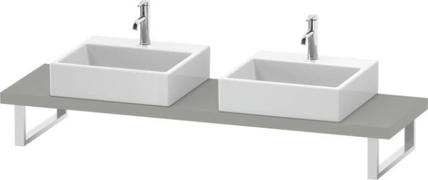 Duravit L-Cube Konsole Betongrau Matt 800x480x45 mm - LC101C00707