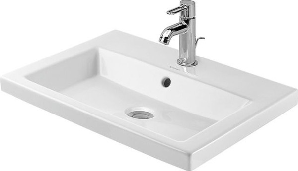 Duravit Einbauwaschtisch Weiß Hochglanz 600 mm - 0347600000