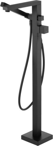 Neuesbad Serie 500 Wannenarmatur freistehend, schwarz matt