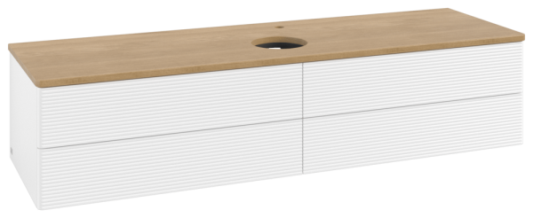 Villeroy & Boch Waschtischunterschrank Antao K25_5 1600x360x500mm mit Struktur FK/AP: MT/1