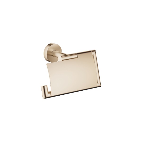 Dornbracht Papierrollenhalter mit Deckel SERIENSPEZIFISCH 83510979 Champagne gebürstet (22kt Gold)