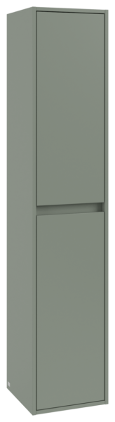 Villeroy & Boch Hochschrank Skyla C80100 350x1700x349mm 2 Türen A:li Soft Green