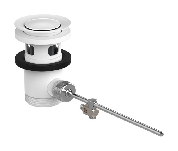 Hansgrohe Ablaufventil Waschtischmischer und Bidetmischer DN32 mattweiss, 94139700