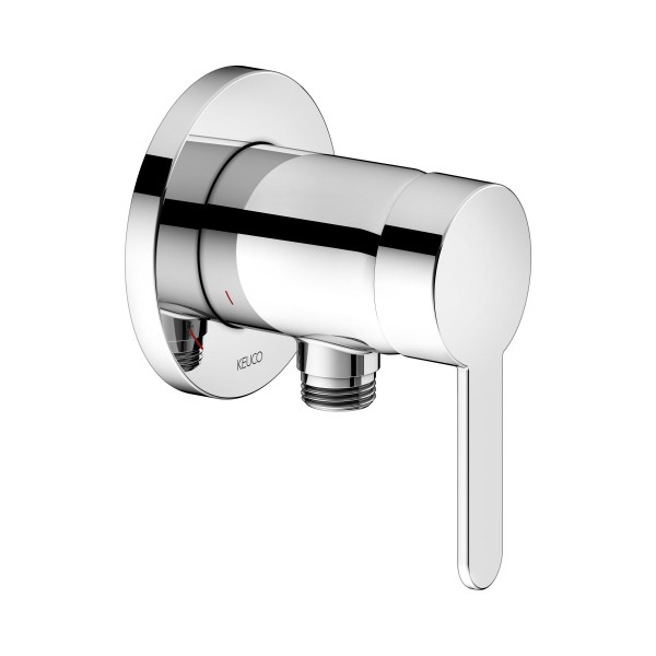 Keuco IXMO Flat Unterputz-Einhebelmischer mit Schlauchanschluss, rund, chrom