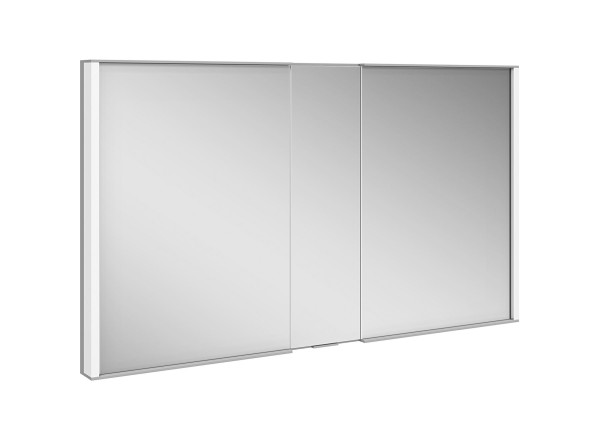 KEUCO Royal Match Spiegelschrank Wandhalbeinbau mit LED-Beleuchtung B:120cm H:70cm T:14,9cm