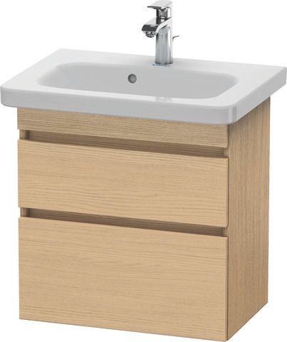 Duravit DuraStyle Waschtischunterbau wandhängend Natur Eiche Matt 580x368x610 mm - DS647903030