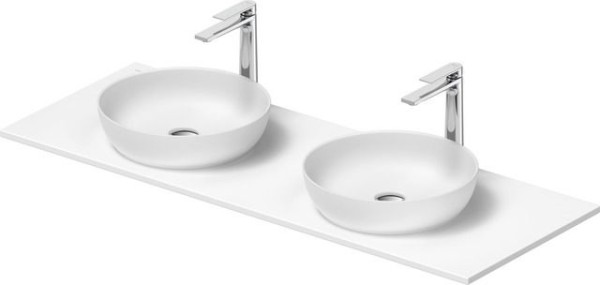 Duravit Sivida SET, Aufsatzbecken 2 r.400 weiss seidenmatt