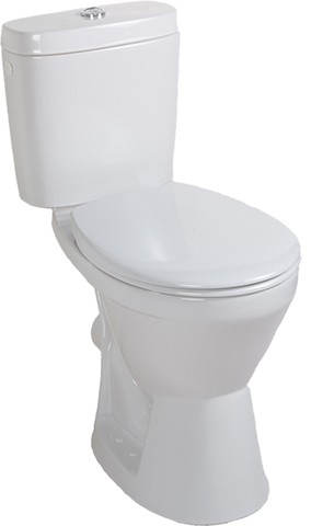 Villeroy & Boch Tiefspül-WC für Kombination Saval 2.0 7G05 355x670mm bodenstehend Weiss Alpin