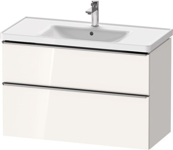 Duravit D-Neo Waschtischunterbau wandhängend Weiß Hochglanz 984x452x625 mm - DE4356070220000