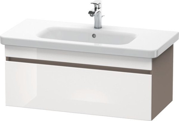 Duravit DuraStyle Waschtischunterbau wandhängend Weiß & Basalt Hochglanz & Matt 930x448x398 mm - DS6