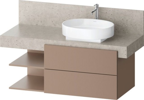 Duravit Balcoon Konsolen-Waschtischunterschrank 1200 ohne Fach 2 L Schubkästen 2,