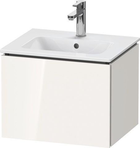 Duravit L-Cube Waschtischunterbau wandhängend Weiß Hochglanz 520x421x400 mm - LC611802222