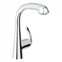 GROHE GROHE Einhand-SPT-Batterie.Zedra 32553 DN15 herausziehbare Brause chrom