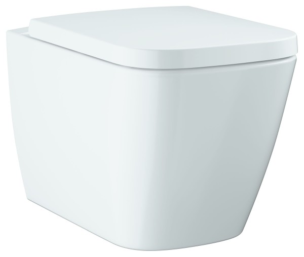 GROHE Wand-Tiefpsül-WC Set BauEdge Keramik 106740 Abgang waagerecht alpinweiß, 106740SH00