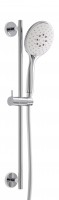 Herzbach Living Spa Herzbach Living Spa Wandstangenset rund, 600mm Eco-Air Hb 130mm Multi chrom , 11.669180.1.01