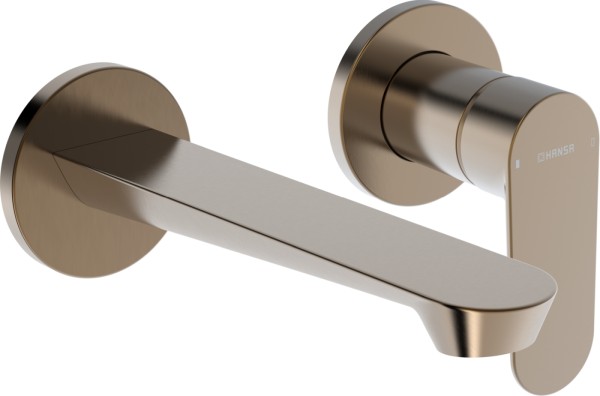 Hansa Einhandmischer FM-Set f. Waschtisch-Batterie HANSAGENESIS, 185 mm Bronze gebürstet, 3780210781