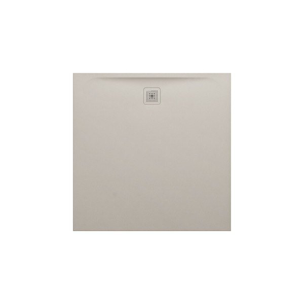 LAUFEN Duschwanne PRO 1200x1200x33 Marbond Ablauf kurze Seite Beige matt, H2119581860001