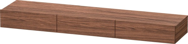 Duravit DuraStyle Schubkastenablage Nussbaum dunkel 1800x440x182 mm - DS827302121