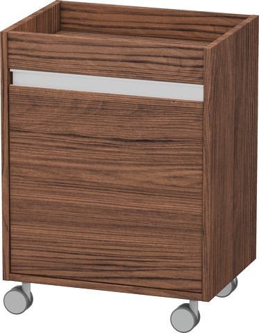 Duravit Ketho Rollcontainer Nussbaum dunkel 500x360x670 mm - KT2530R2121