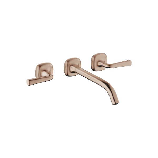 Dornbracht Waschtisch-Wandbatterie ohne Ablaufgarnitur COYA 36717414 Bronze gebürstet (PVD),36717414