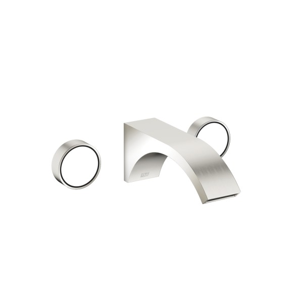 Dornbracht Waschtisch-Wandbatterie CYO 36712811 Platin / Platin gebürstet