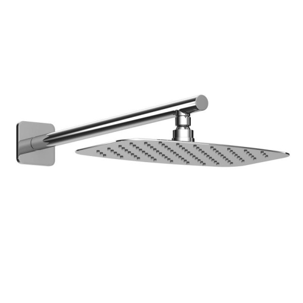 HSK Wandarm, gerade, Softcube mit Kopfbrause Kopfbrause Softcube, superflach, 300 × 200 × 2 mm, 1180