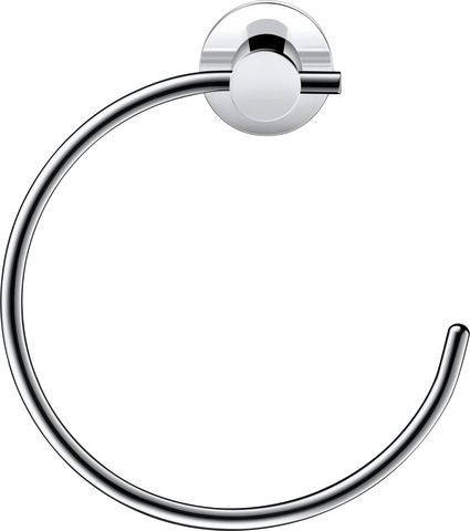 Duravit D-Code Handtuchring Chrom 158x67x182 mm - 0099211000